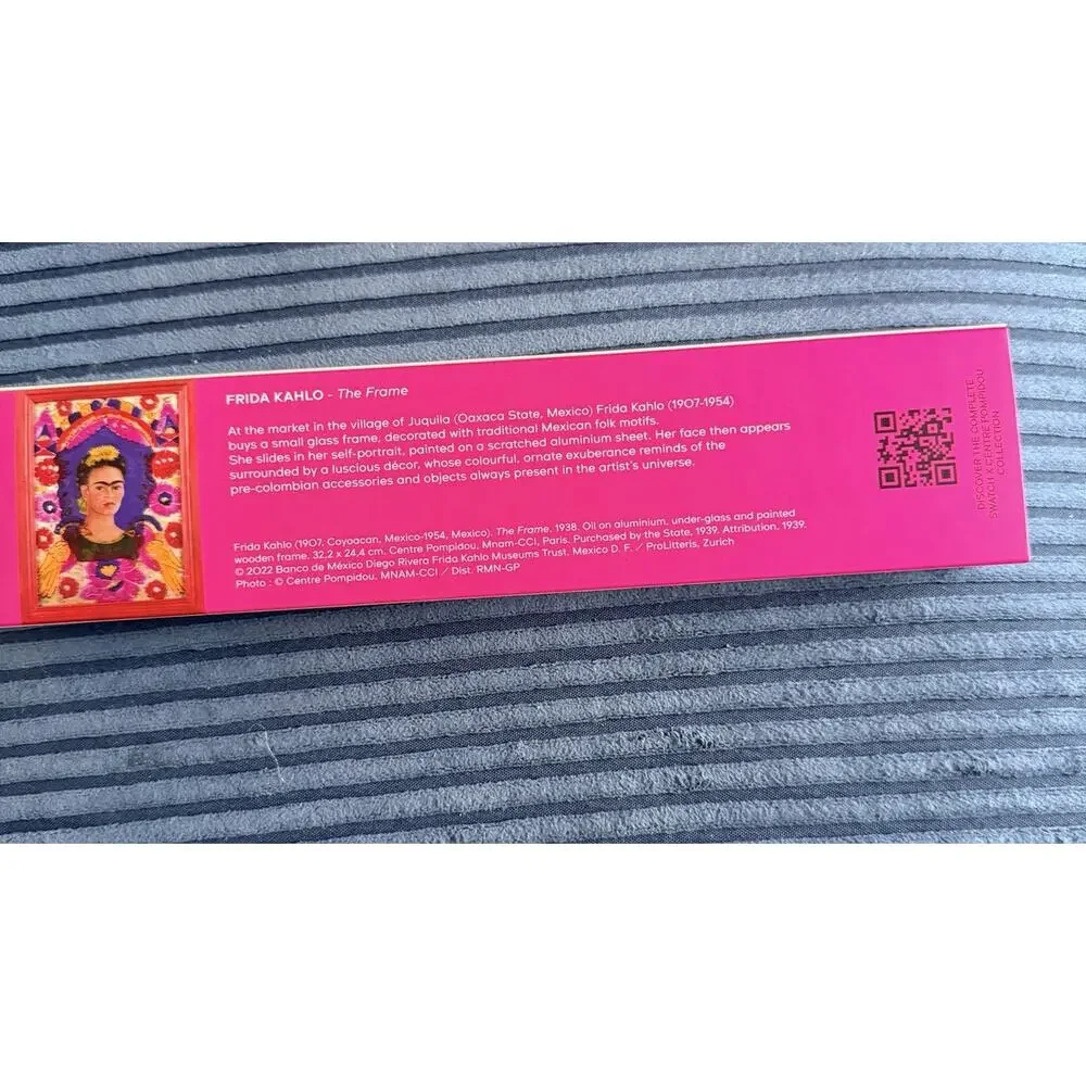 RARE RETIRED Swatch X Centre Pompidou The Frame By Frida Kahlo Watch